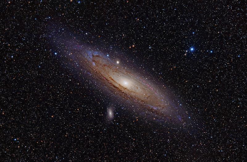 Andromeda is a monster galaxy 2.5 Million light years away from our own little MW.