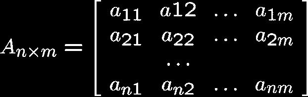 Linear Algebra Review 9/4/7 Matrix Sum Sum: C nm = A nm + B nm c ij = a ij + b ij A and B must have the same dimensions Example: 2 5 + 6 2 = 8 7 3 5 4 6 Determinant of a Matrix Determinant: A must be