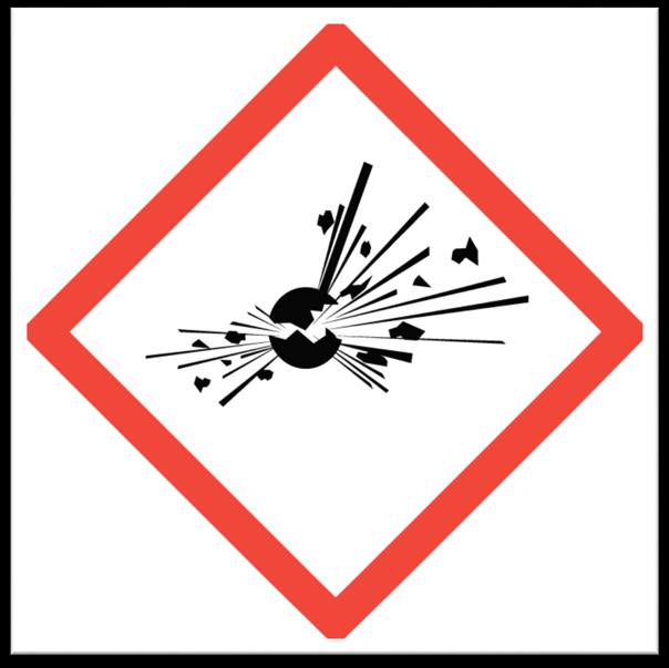 EXPLOSIVES Explosive materials Self-reactive or selfheating