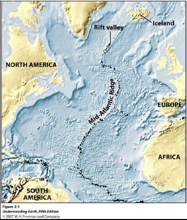 Earthquakes coincide with high point of mid-ocean