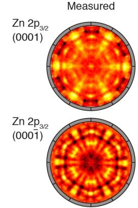 X-ray Photoelectron Diffraction: ZnO Polarity Cluster
