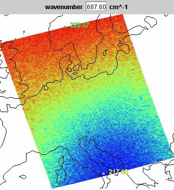 A specific sensor example is AIRS (Atmospheric Infrared Sounder on