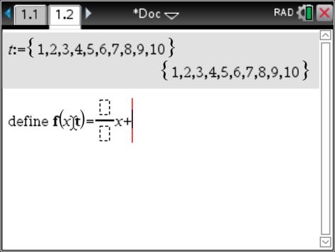 (0, ) (, 0) (0, ) (, 0) (0, 1) (, 0) 1 1 1 1 A single equaion can be deermined o graph all equaions by using a parameer () for he equaion number.