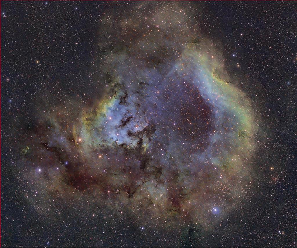 NGC 7822 Star forming region in Cepheus.