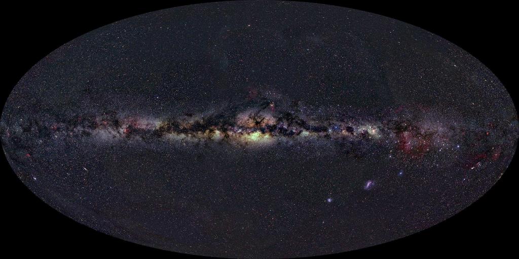 The Birth Site of B1508+55 Orbit of B1508+55 overlaid on Axel Mellinger s image of the Galaxy.