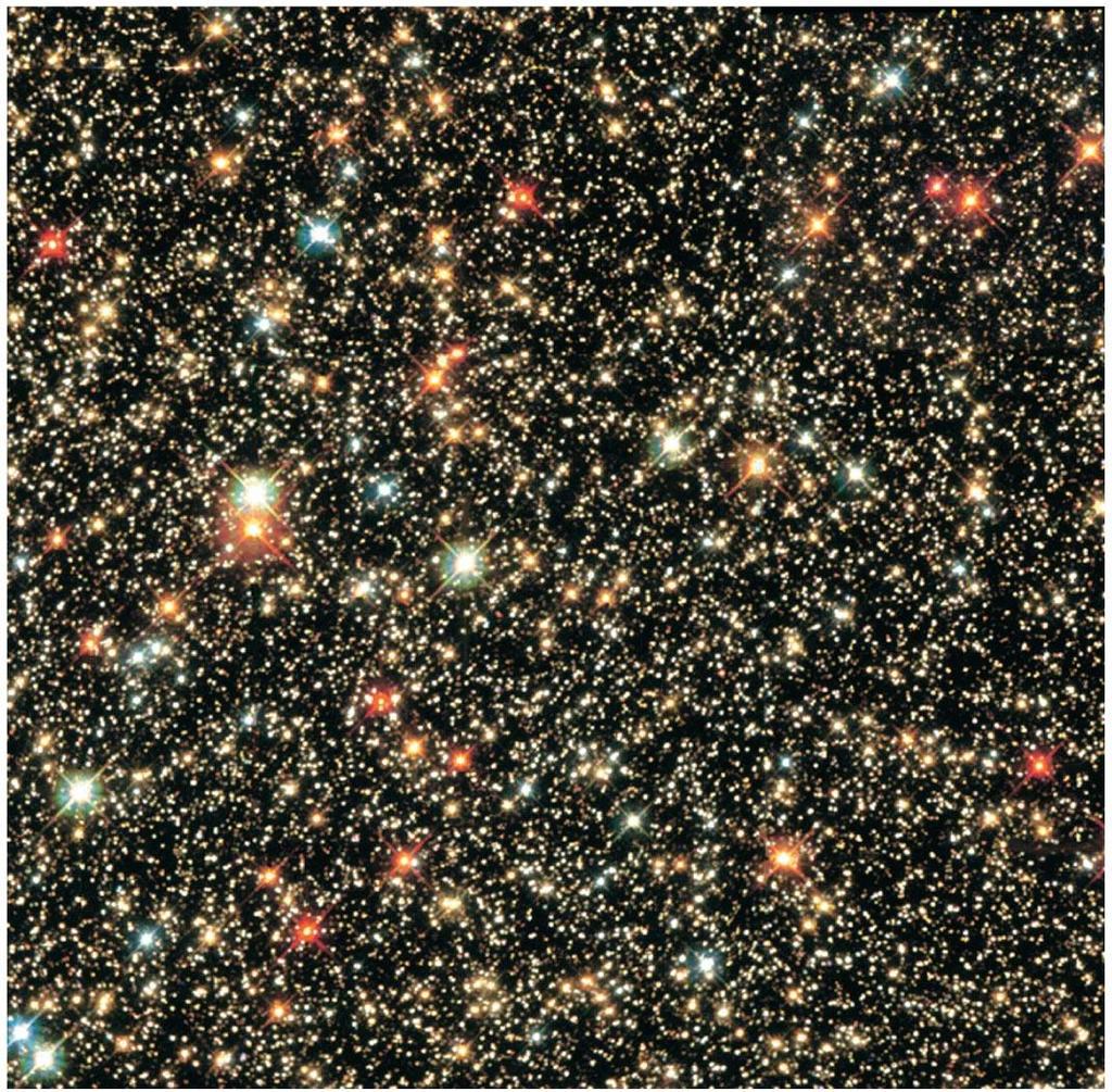 Most massive stars: 100M Sun Least massive