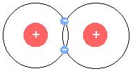 The two atoms each share a pair of electrons. Molecules Molecules are two or more atoms that are held together by chemical bonds.