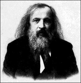 Mendeleev & Chemical Periodicity Russian chemist Dmitri Mendeleev accepts atomic mass values discussed at the First International Congress of Chemists and plans on including them in a new chemistry