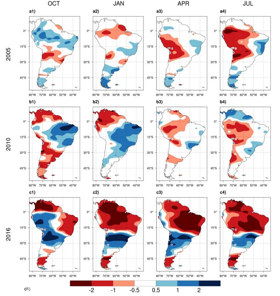 Case Study on South American Drought: 1. Observations (Erfanian et al.