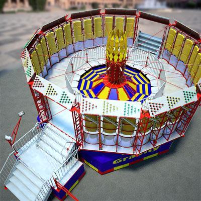 Example #4 Mr. Holbrook s favorite ride at the Clark County Fair is the rotor. The ride has a radius of 4 meters and a frequency of 0.5 hertz. a. What is Mr.