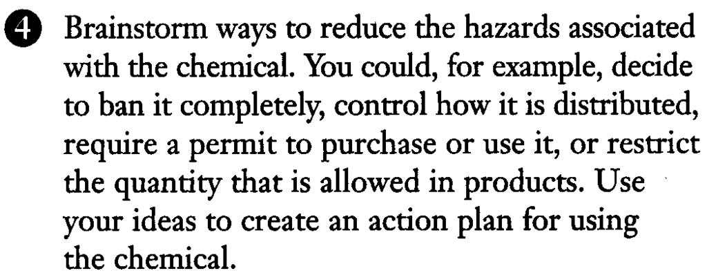 the environment. Try to create an action plan that is imaginative, feasible, and likely to be effective. " Creatively present your findings and action plan.
