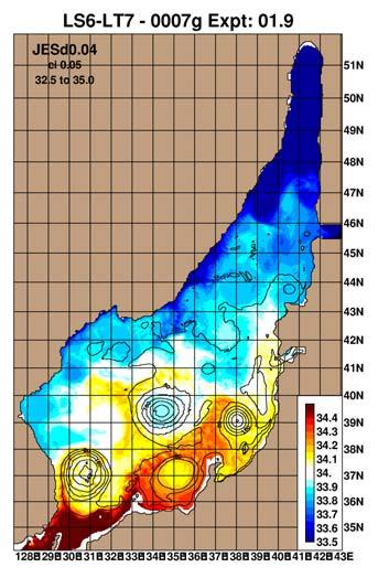 HYCOM Helps Explain the Formation of Intra- Thermocline Eddies (ITEs) in the Japan/East Sea Observed ITE May 1999