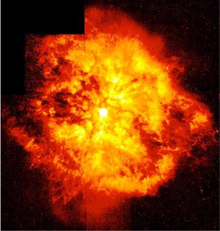 Wolf-Rayet stars are massive stars undergoing strong mass loss after leaving the main sequence M > 40 M mass is ejected at a rate of ~10-6 M /yr (compare with the Sun: 10-14 M /yr) What