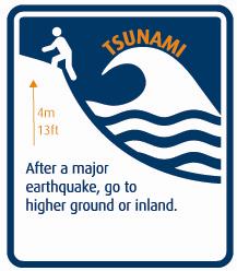 Tsunami (soo-nah-mee) Tsunamis (Japanese translation harbour wave ) are waves with a great distance between crests, and are caused by any widespread, sudden movement of large volumes of water.