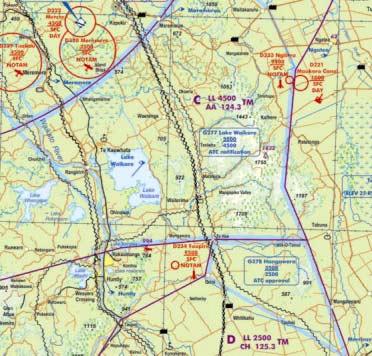 AERONAUTICAL INFORMATION Airspace Polygons, with associated attribute information Navaids,
