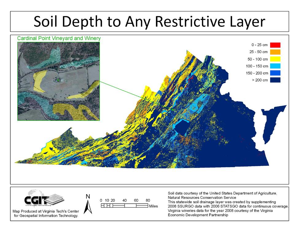 Appendix A: Soils Data The SSURGO soils data compiled for this project covers most of Virginia, and where it is incomplete, lower-resolution STATSGO data has been used.