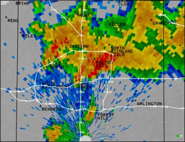Flash Flood Warning - Tools Radar reflectivity and rainfall trends