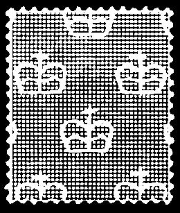 Two graphite lines (one only on the 2d value) were printed in black on the back of each stamp, beneath the gum.