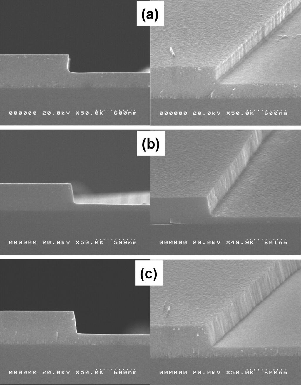 Inductively Coupled Plasma Reactive Ion Etching [1227]/101 As a next step, the effects of etch parameters on etch characteristics of GST films were systematically investigated at the HBr