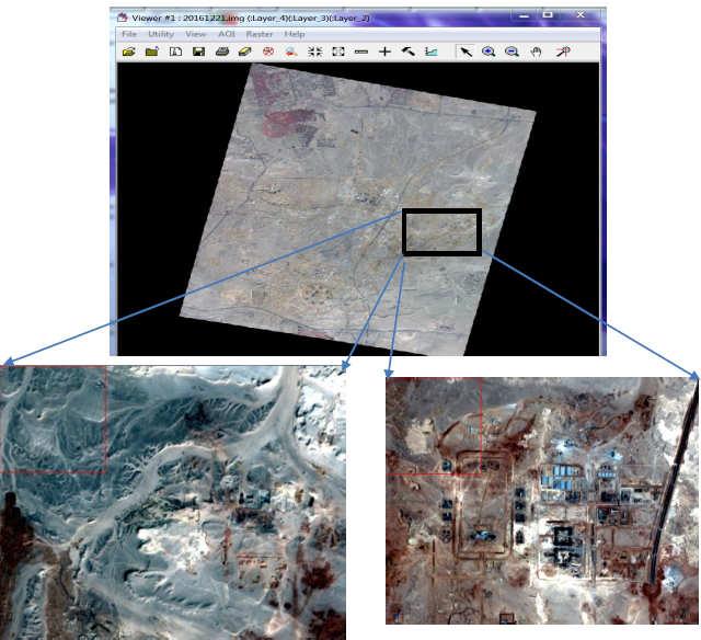 Change Detection Analysis using New Nano Satellite Imagery Figure (5) Illustrate Change Detection Planet Labs Images Left 2016 and the Right 2017 V.