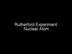 Rutherford s Experiment What does this experiment tell us about the atom?