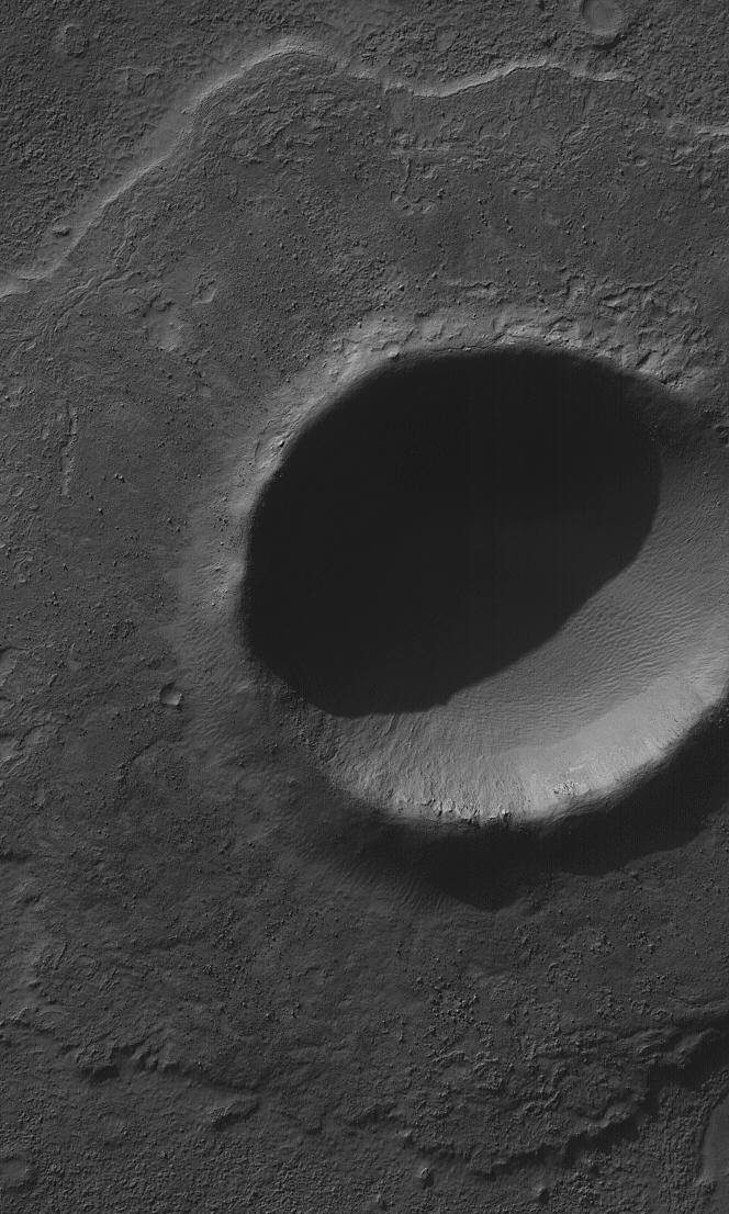Crater degradation Pedestal Craters MOC2-962