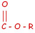 ontain Esters - 2 R where R = alkyl group Polar covalent bonds Polar molecules dipole-dipole