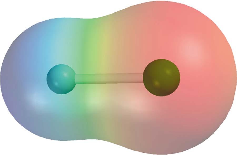 Polar Covalent Bond A covalent bond with greater electron density around one of the two