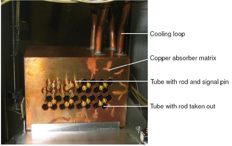 test beam measurement of pulse shapes in Protvino/Russia with a high-intensity proton beam