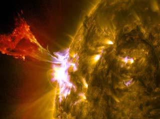 Reading for today s and Thur class: ASTR 1040 Stars & Galaxies SDO: Post-flare ejection from solar surface Prof.