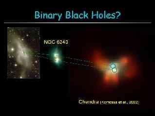 Merging supermassive black holes 3C75 in