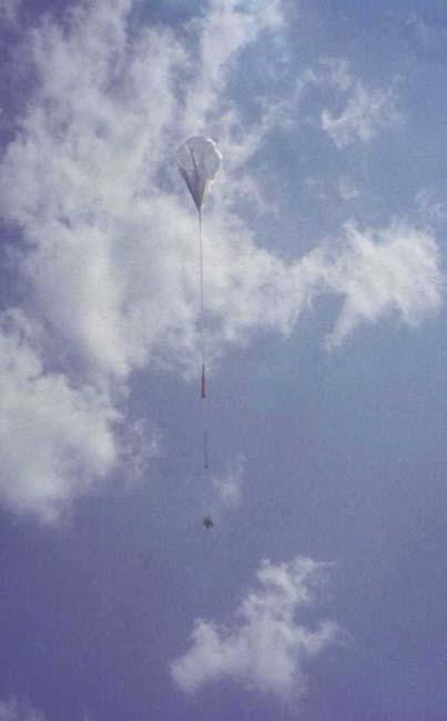 Flight and Operation: Launch on August 4, 2001 The balloon reached an altitude of 38 km and gave a float time of 3 hours.