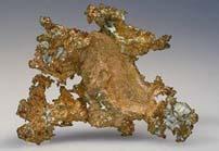 Metallic Luster Native copper Galena (PbS