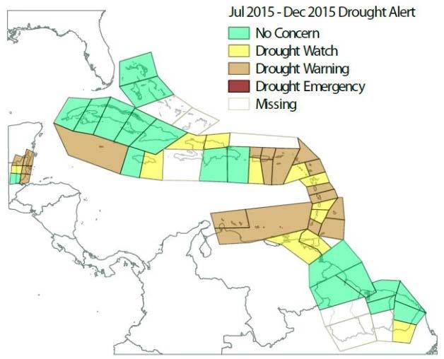 Term Drought Based on SPI 6 month Another forecast related example