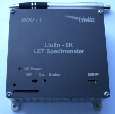 7/20 Methodology Equipment : Liulin-6K spectrometer