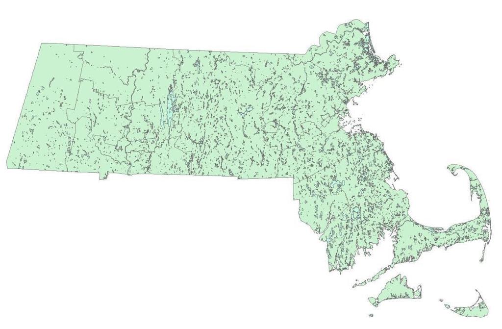 using the Massachusetts state boundary.
