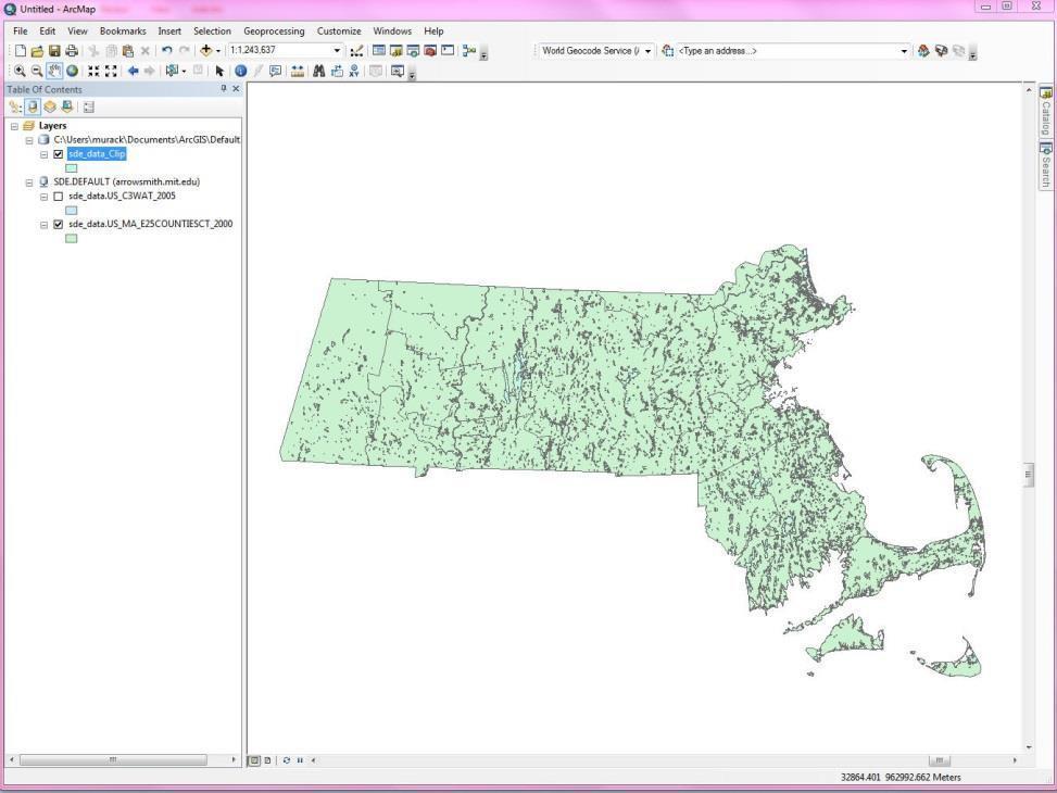 ESRI ArcGIS: ArcMap Provides the most tools for processing data,