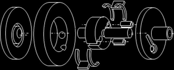 The wing-vane compressor consists chiefly of a shell, a motor, and a compression mechanism.
