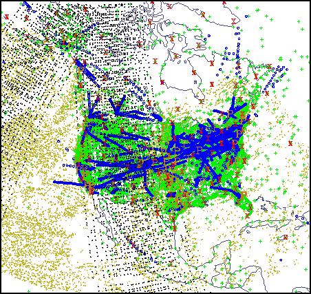 Current Data Capabilities + o X P R - - - - - - - Surface Aircraft Radiosonde Profiler GOES Satellite POES Satellite Radiometer 66,127 stations from over 160 surface networks