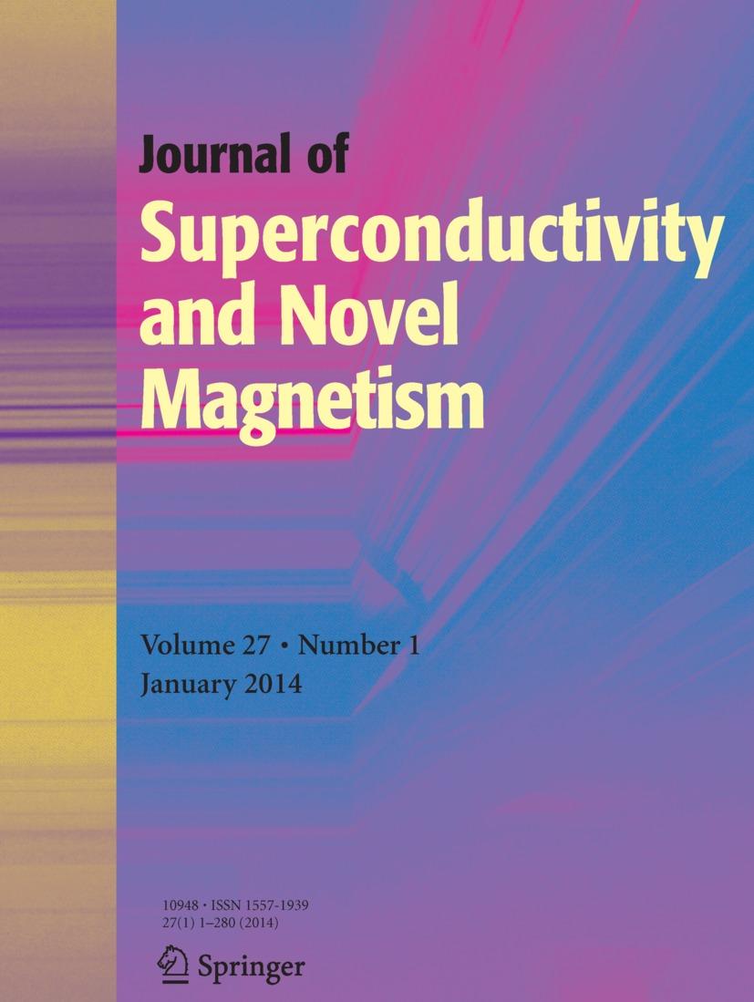 Yu Liu Journal of Superconductivity and Novel Magnetism Incorporating Novel Magnetism ISSN