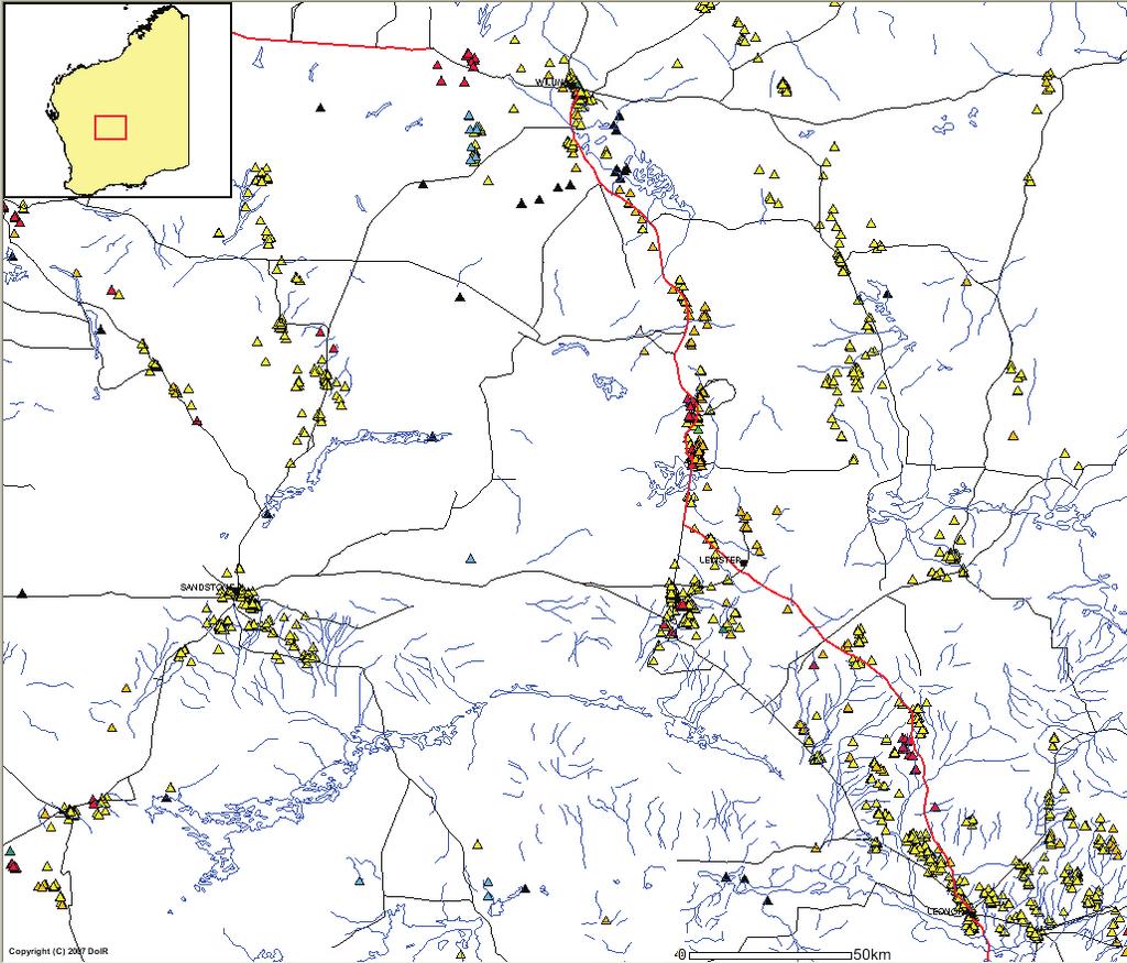 WILUNA Lake Maitland Uranium Deposit Redport- Mega Uranium Ltd Inferred Mineral Resource 32.