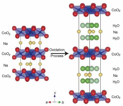 Introduction Since the discovery of high-t c superconductivity in layered copper oxides, many other metal oxides involving 3d-transition metals, such as cobalt and nickel, have been investigated for