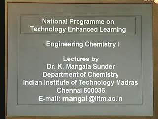 Technology, Madras Lecture - 5 Module 1: Atoms and
