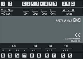MTR-2/MTR-2F Modbus Communication Manual 2.