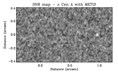 85 um METIS+E-ELT PSF simulation in M-band
