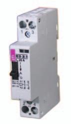 Modular contactors for installation into distribution boards - type RD, R...R, RD.