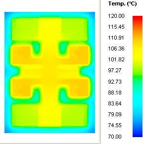 Velocity and Temperature Fringe Plot 16 C 19 C Figure 4: Velocity Fringe