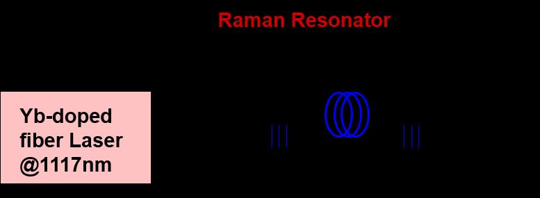 Raman Laser with one