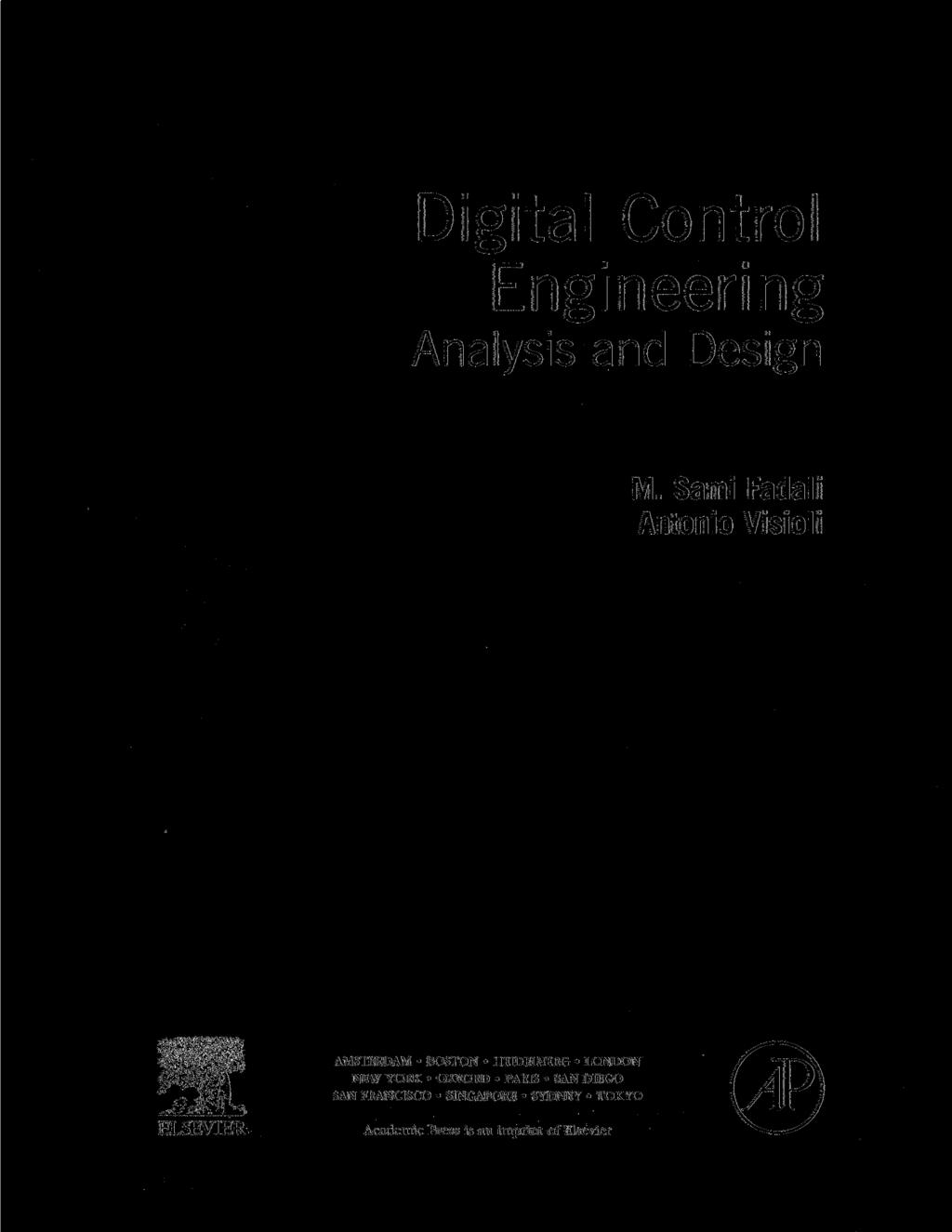 Digital Control Engineering Analysis and Design M.