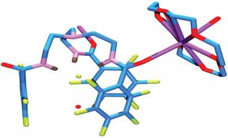 complexes 3 and 4 with partial atomlabeling and (c) 1-D polymer